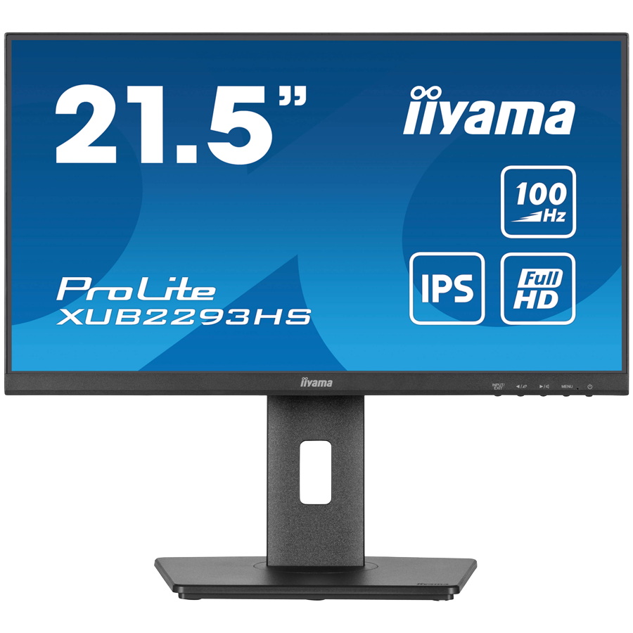 [XUB2293HS-B6] IIYAMA Monitor LED XUB2293HS-B6 21.5" IPS 1920 x 1080 @100Hz 16:9 250 cd/m² 1000:1 1ms HDMI DP USB Hub height