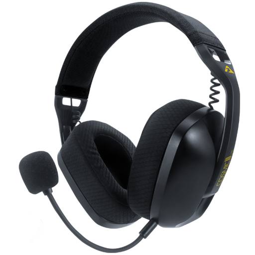 [28905] Armaggeddon COSMIC-III LITE Gaming Headset USB+3.5mm+2.4G+BT Fabric Black