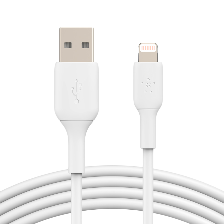 BELKIN Lightning to USB-A Cable, 1M, White