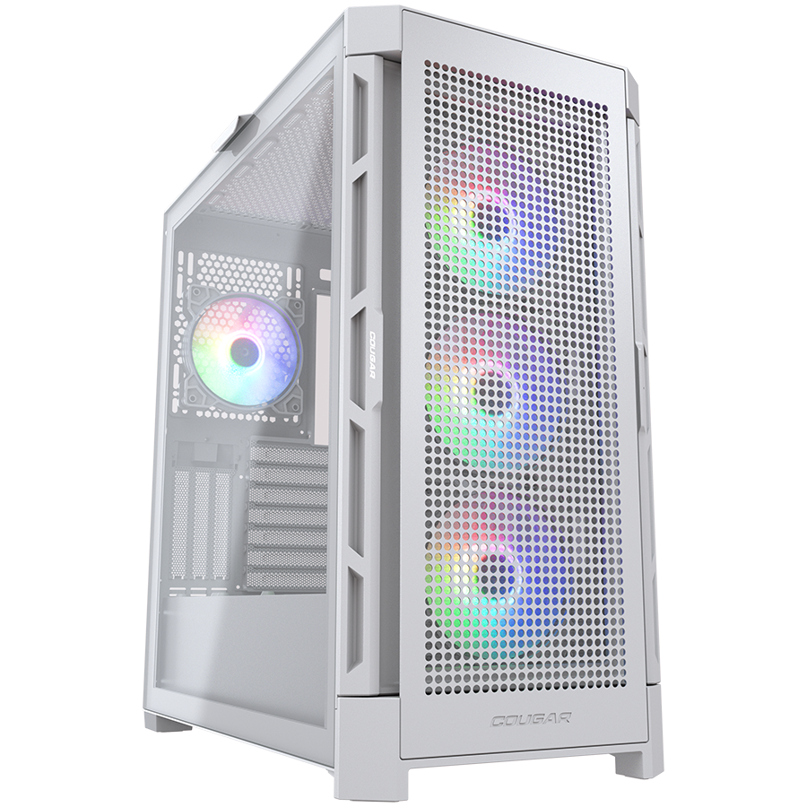 Cougar AIRFACE PRO RGB PC Case - Mid Tower, White