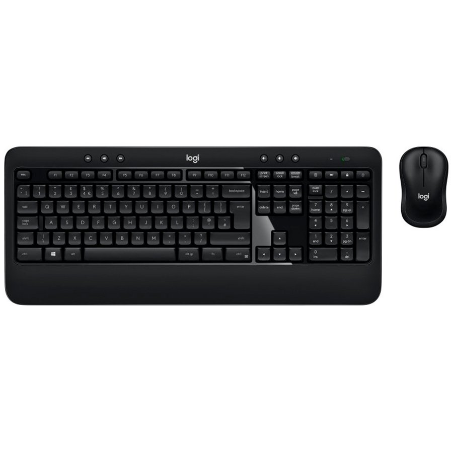 [920-008805] Logitech MK540 Advanced Wireless Combo - Black - UK (920-008805)