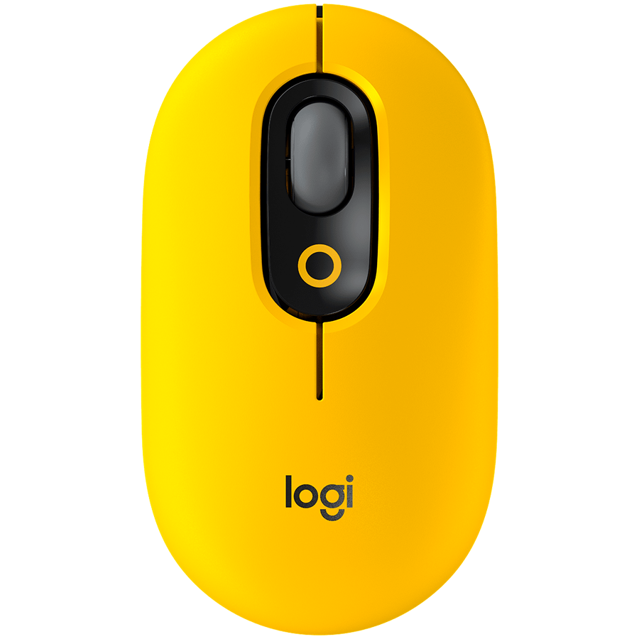 [910-006546] Logitech Pop Bluetooth Mouse - Blast-yellow