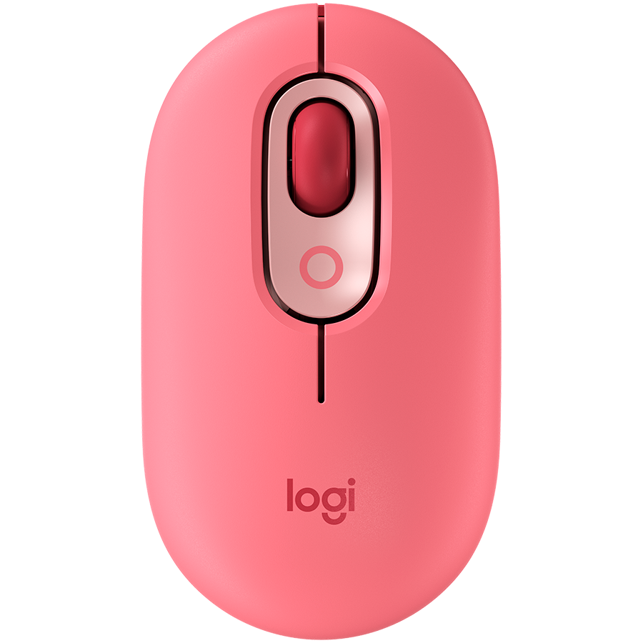 [910-006548] Logitech Pop Bluetooth Mouse - Heartbreaker-rose