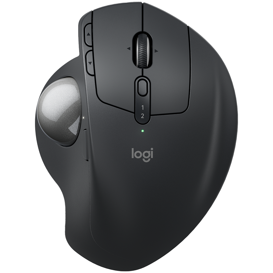 [910-007260] Logitech MX Ergo S Advanced Wireless Trackball - Graphite - 2.4GHZ/BT