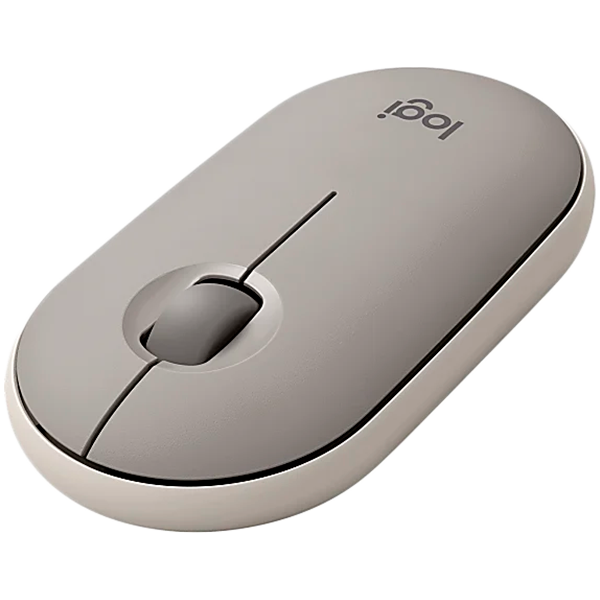 [910-006751] Logitech M350 Pebble Bluetooth Mouse - Sand