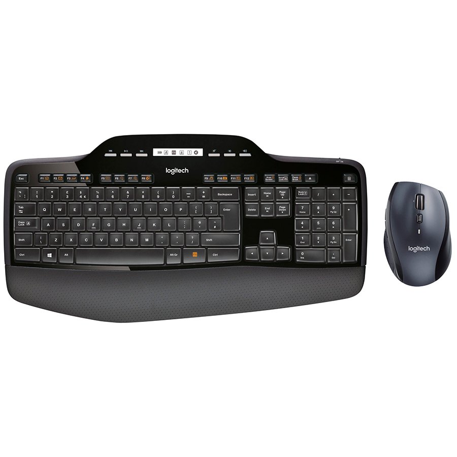 [920-002442] Logitech MK710 Wireless Desktop - Black - US Int'l