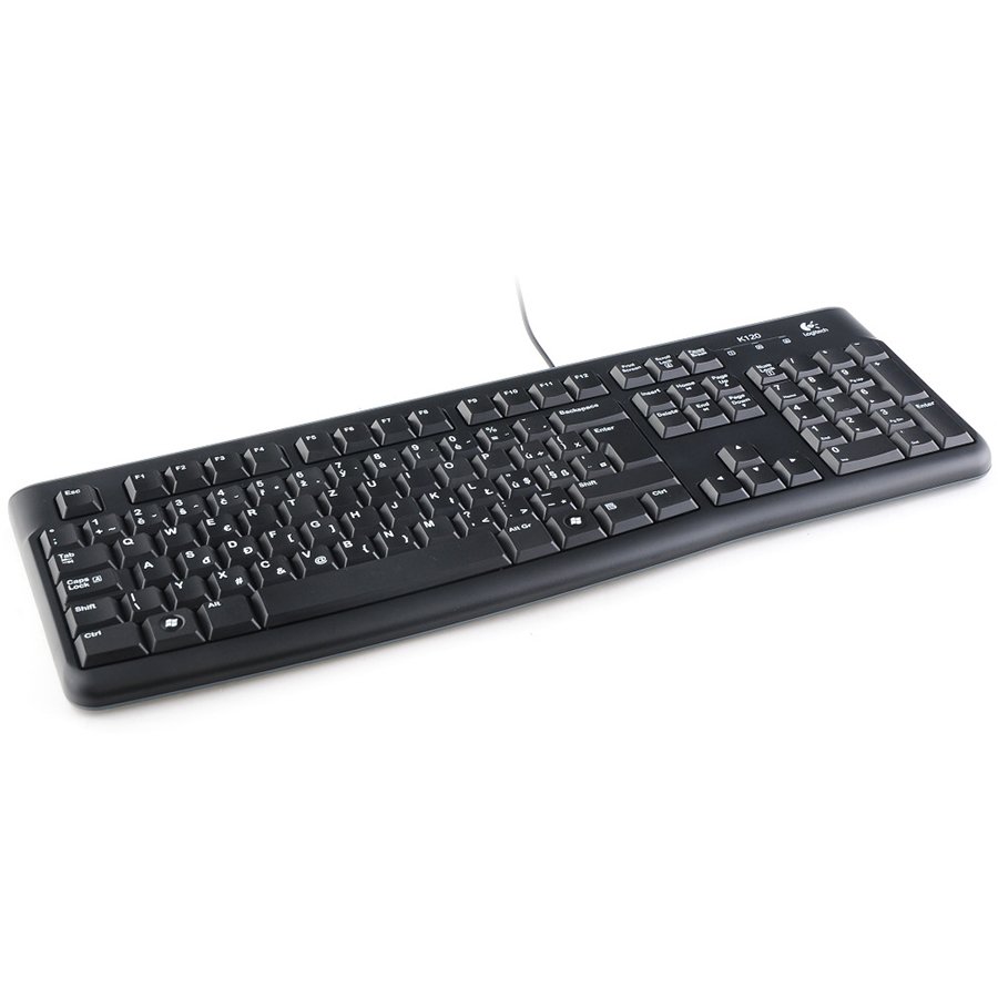 [920-002536] Logitech MK120 Corded Combo - Black - USB - Cze-sky