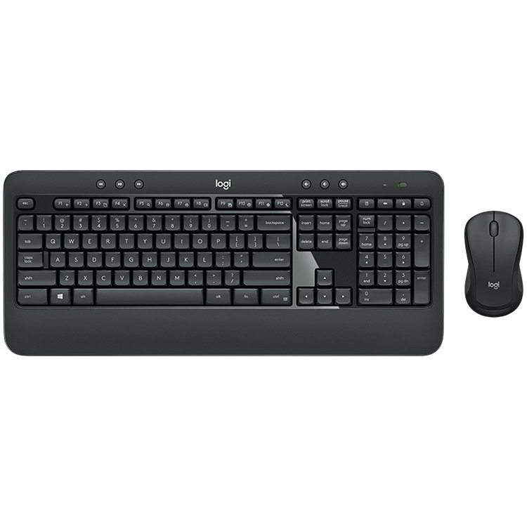Logitech MK540 Advanced Wireless Combo - Black - Hrv-slv-srb