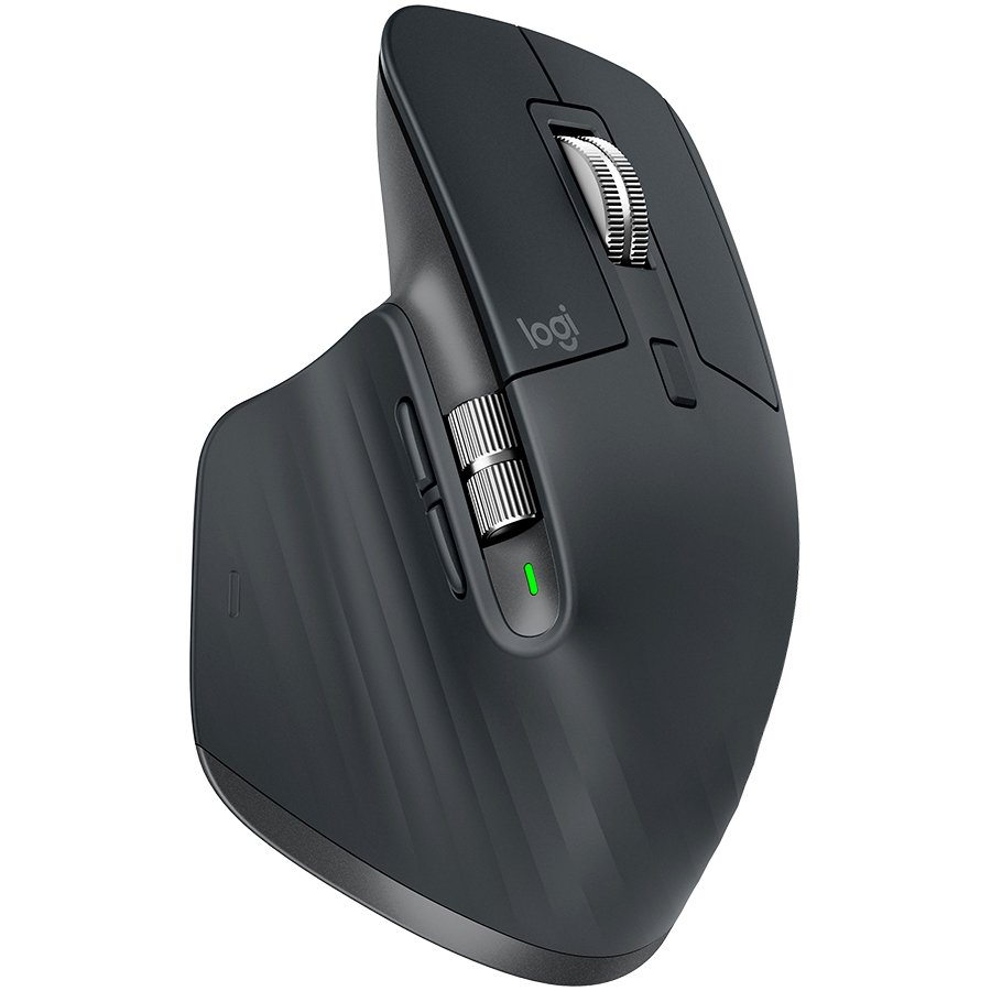 [910-006199] Logitech MX Master 3 Bluetooth Mouse - Graphite (910-006199)