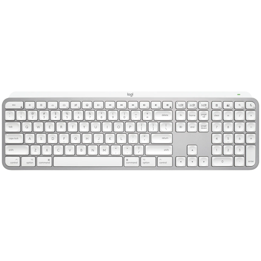 [920-011638] Logitech MX Keys S for Mac - Pale Grey - US Int'l - BT