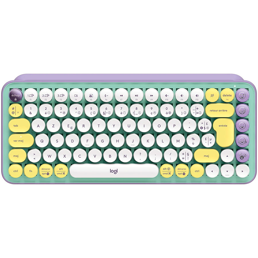 Logitech Pop Keys Bluetooth Mechanical Keyboard - DAYDREAM_MINT - Nordic