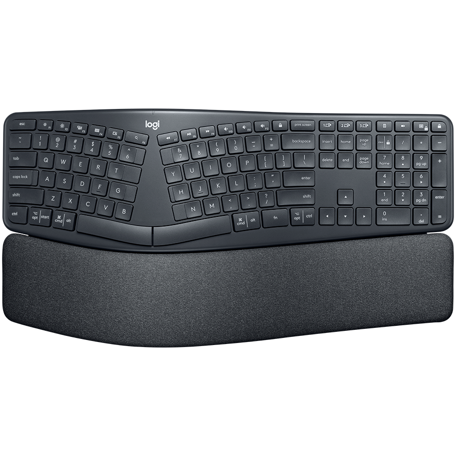 [920-010110] Logitech K860 Ergo Bluetooth keyboard - Graphite - Russian