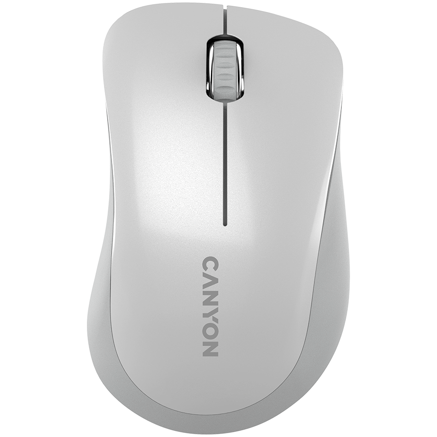 Canyon MW-11 Wireless Mouse - Pearl White/Grey