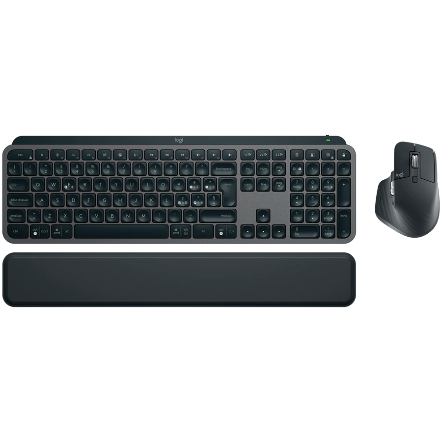 Logitech MX Keys S Bluetooth Combo - Graphite - Nordic