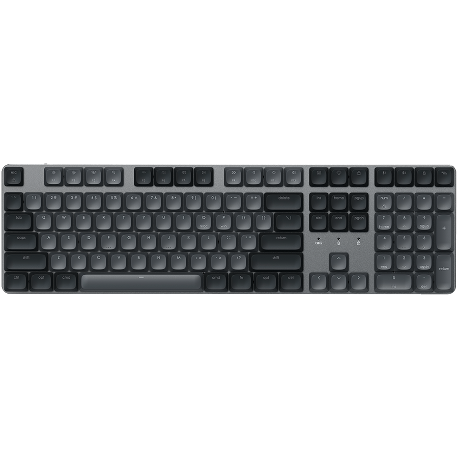 Satechi SM3 Slim Mechanical Backlit Bluetooth Keyboard (Dark) - US