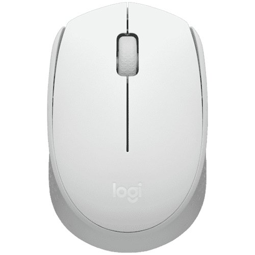 [910-006867] Logitech M171 Wireless Mouse - White