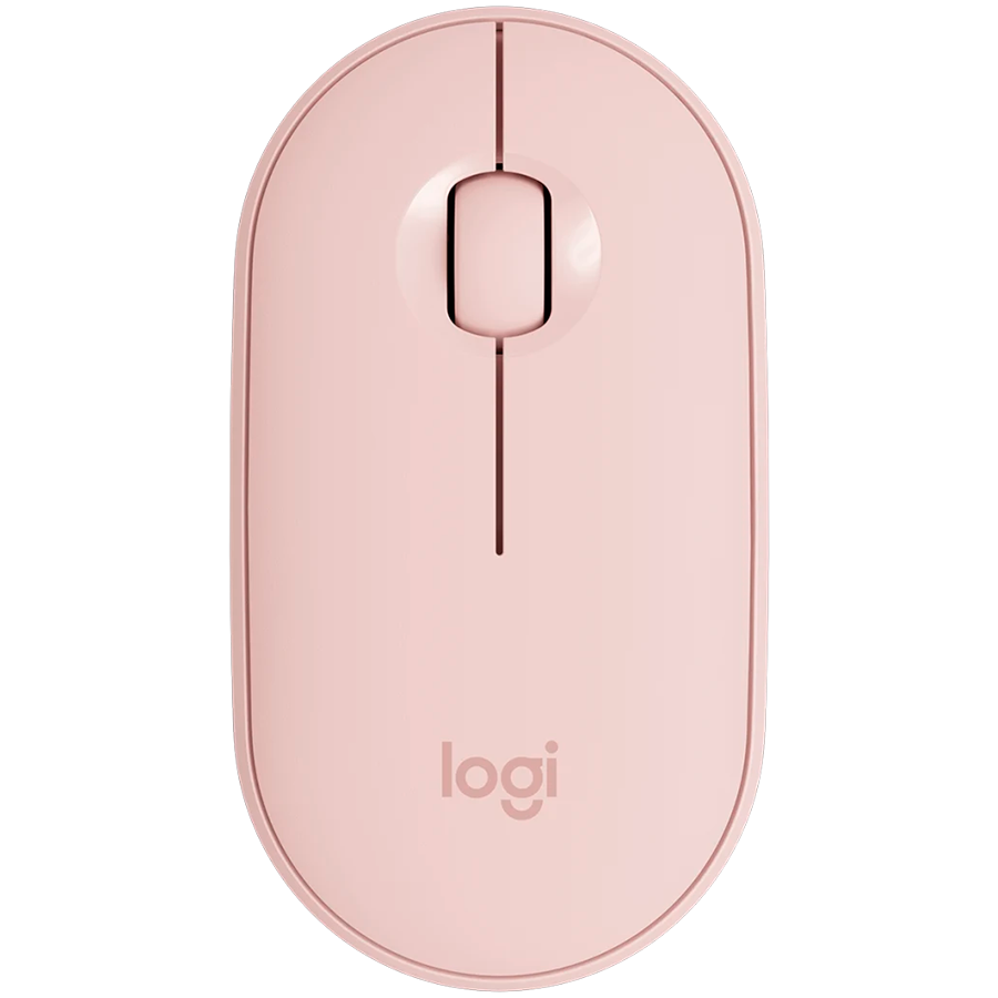 Logitech M350S Pebble 2 Bluetooth Mouse - Tonal Rose