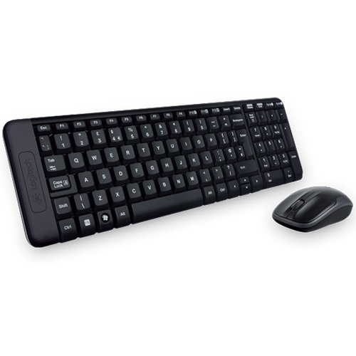 Logitech MK220 Wireless Combo - Black - Cze-sky