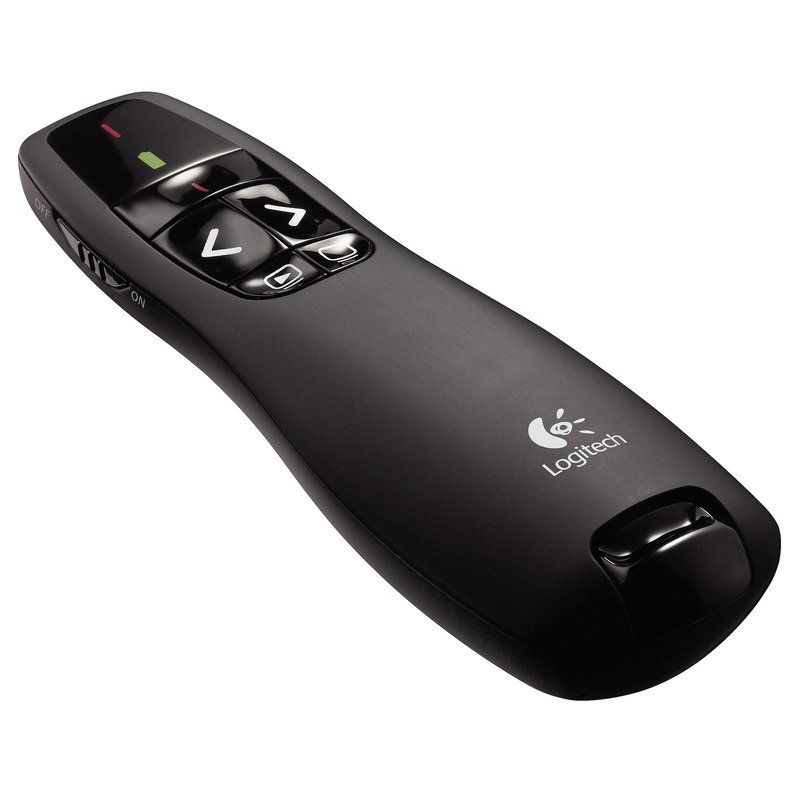[910-001356] LOGITECH R400 Wireless Presentation Remote - BLACK