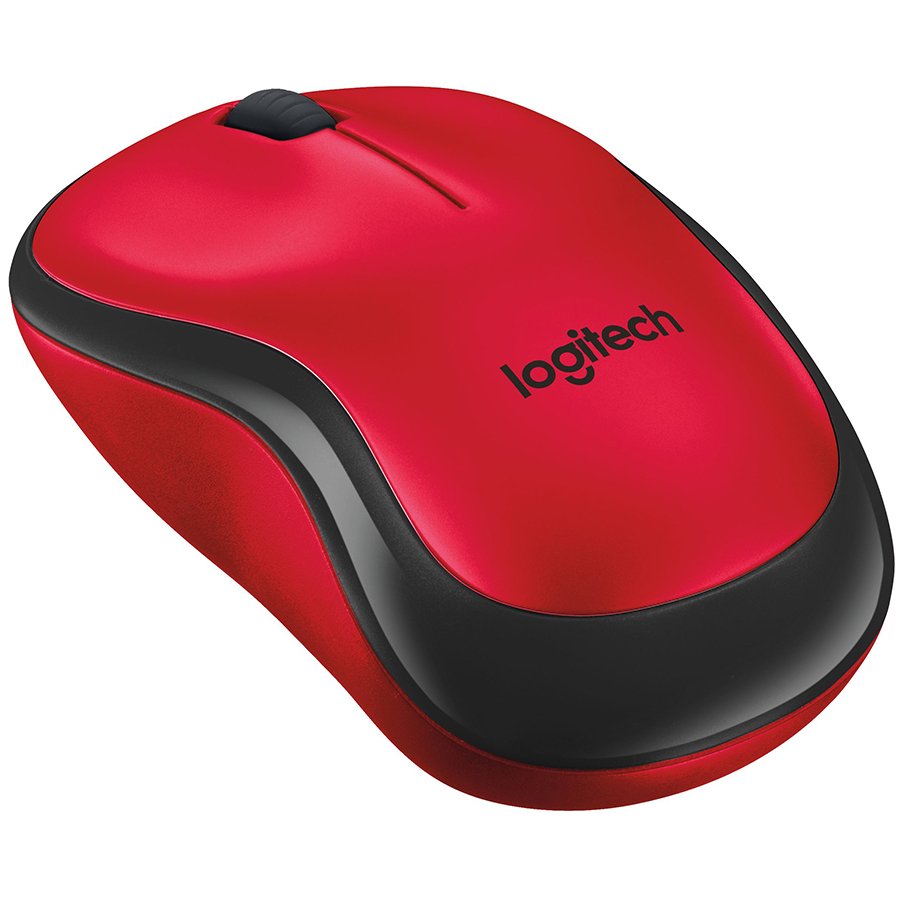 [910-004880] Logitech M220 Wireless Mouse - Silent - Red