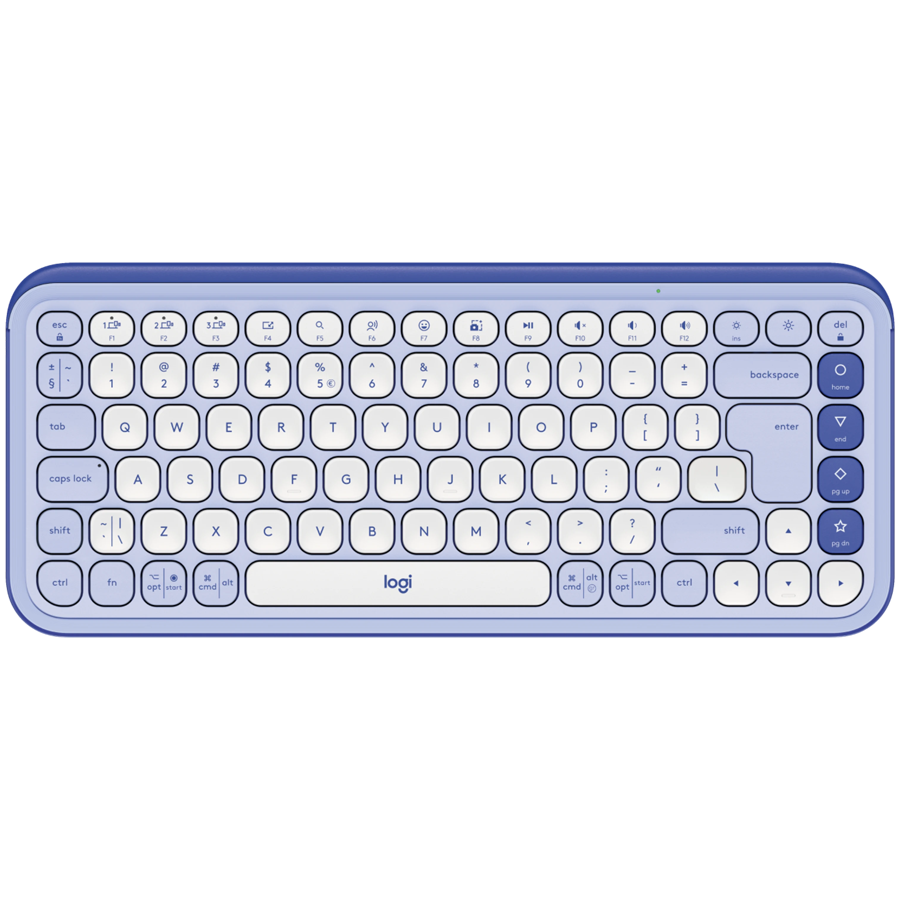 [920-013074] Logitech Pop Icon Keys - Lilac - Us Int'l - BT