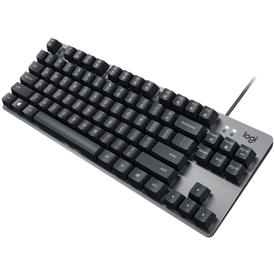 [920-010032] Logitech K835 TKL Mechanical Keyboard - GRAPHITE/SLATE Grey - USB - Nordic - Ttc Red