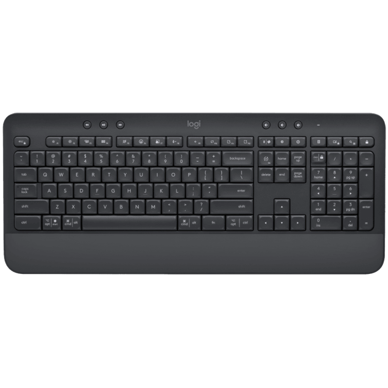 [920-010945] Logitech K650 Signature Bluetooth keyboard - Graphite - US Int'l