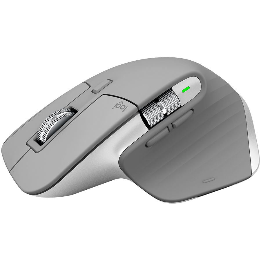 Logitech MX Master 3 for MAC Bluetooth Mouse - Space Grey