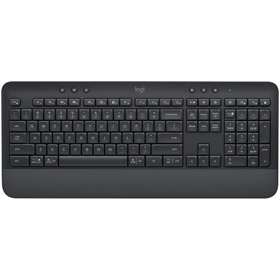 Logitech K650 Signature Bluetooth keyboard - Graphite - Russian