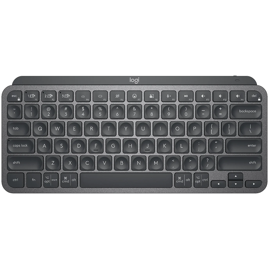Logitech MX Mechanical Mini Bluetooth Illuminated Keyboard - Graphite - Nordic - Tactile
