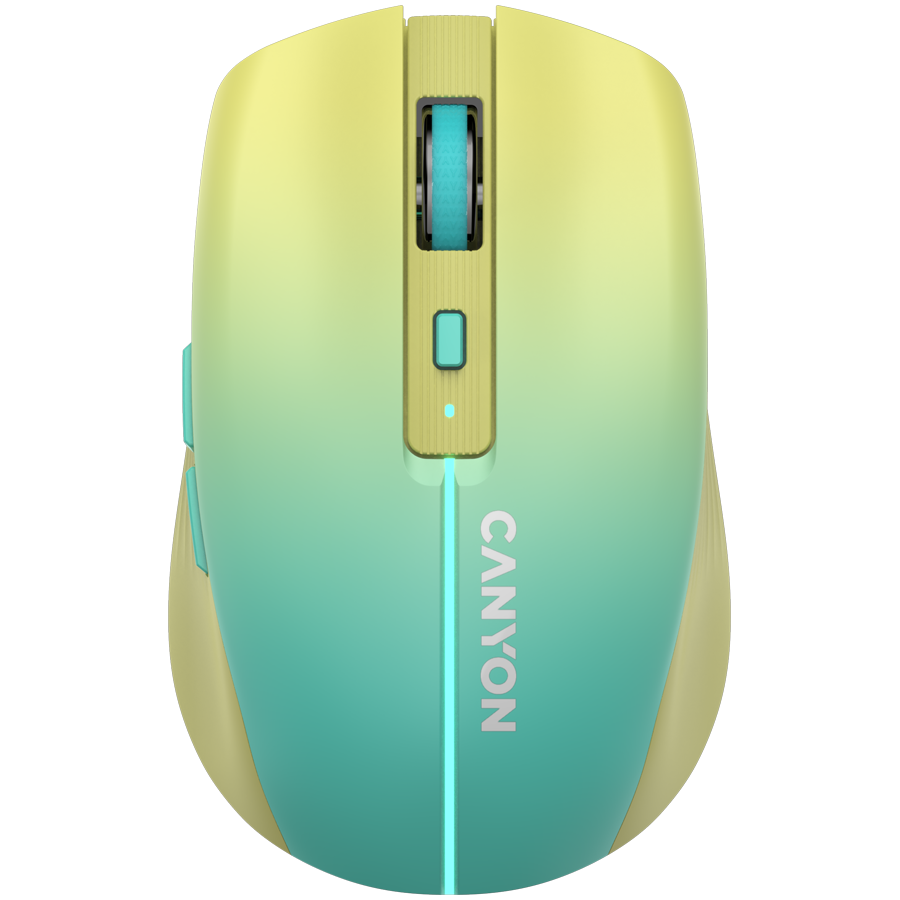 [CNS-CMSW44UA] CANYON mouse MW-44  Wireless Charge Yellow Blue