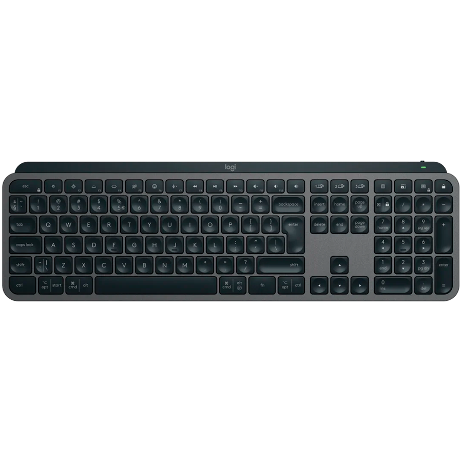 Logitech MX Keys S Bluetooth Illuminated Keyboard - Graphite - Nordic