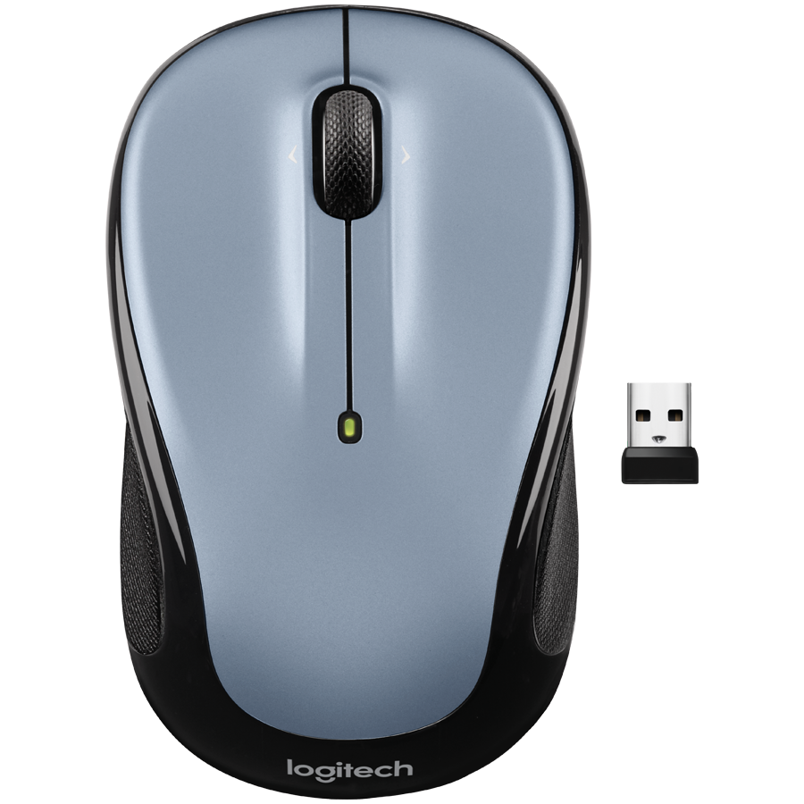 Logitech Wireless Mouse M325s - Light Silver - 2.4GHZ
