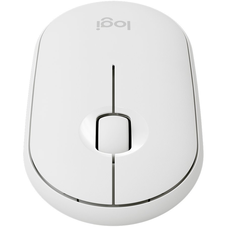 Logitech M350 Pebble Bluetooth Mouse - Off-white