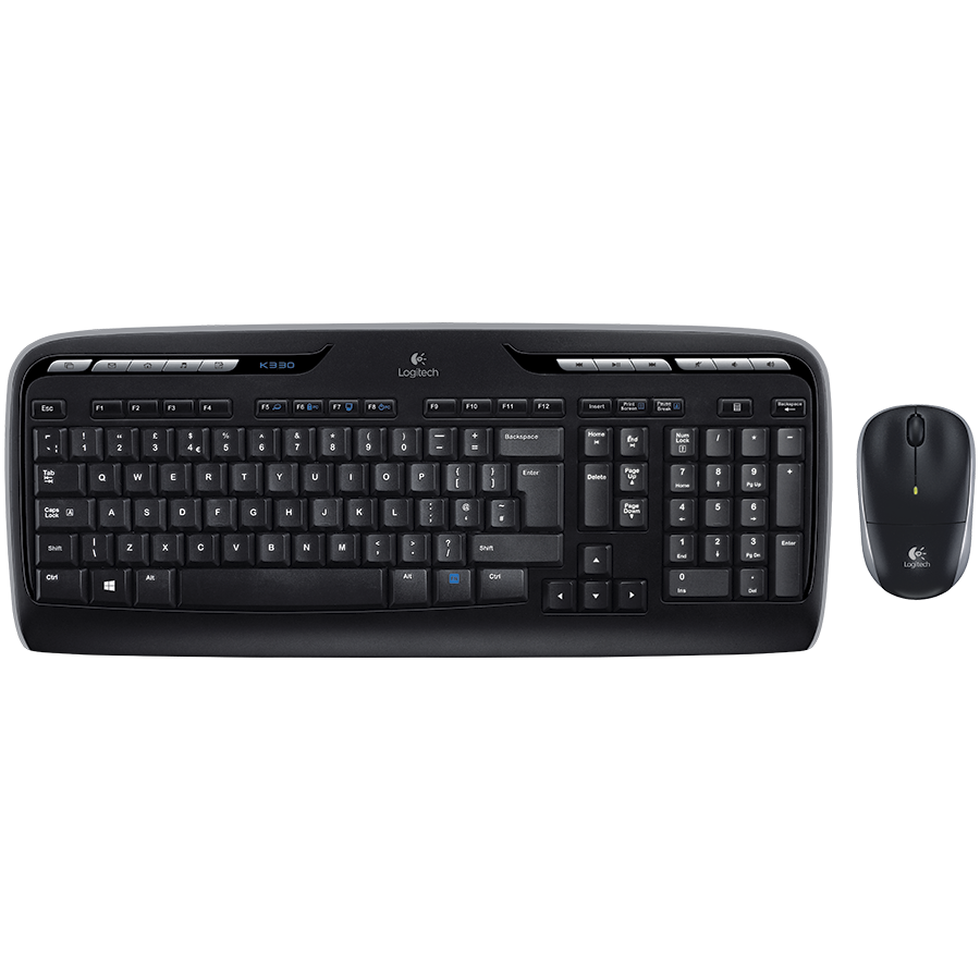 Logitech Wireless Combo MK330 - German - 2.4GHZ - Price Reset