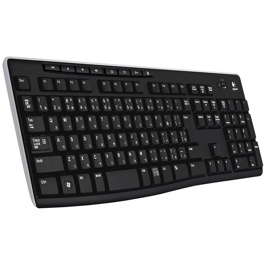 Logitech K270 Wireless Keyboard - Black - Russian