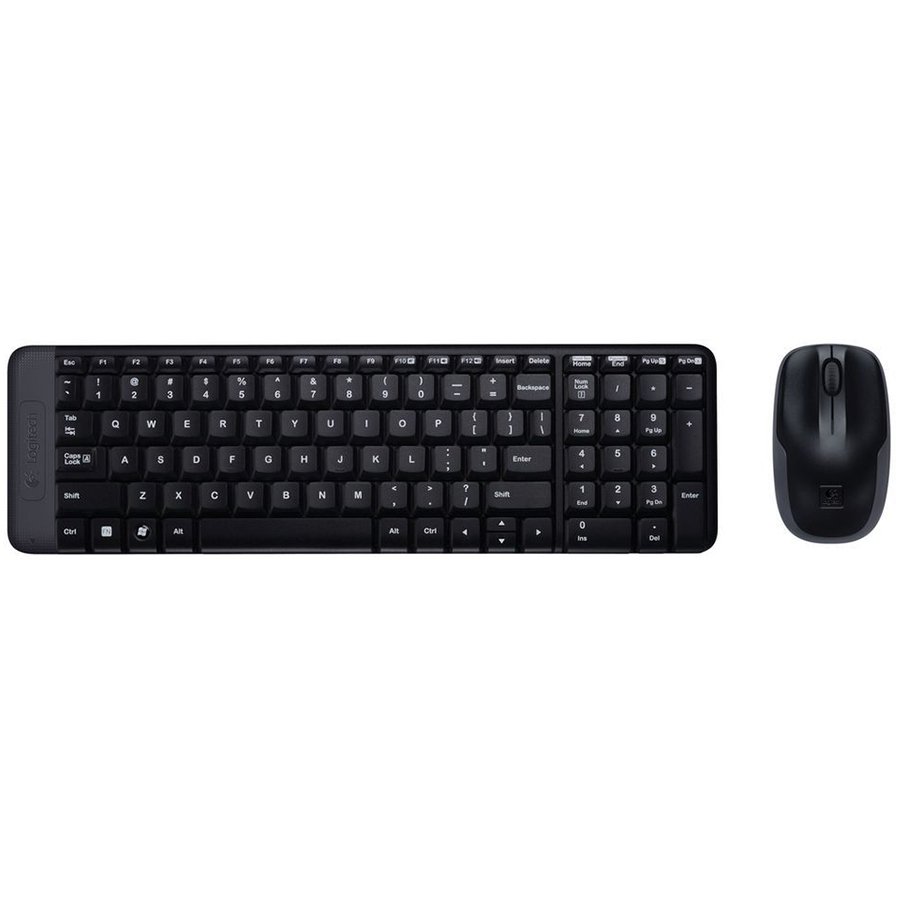 Logitech MK220 Wireless Combo - Black - Hungarian