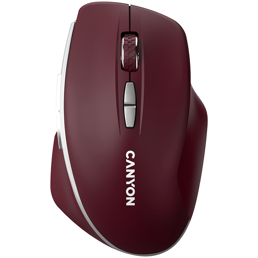 Canyon mouse MW-21 BlueLED 7buttons Wireless Burgundy Red