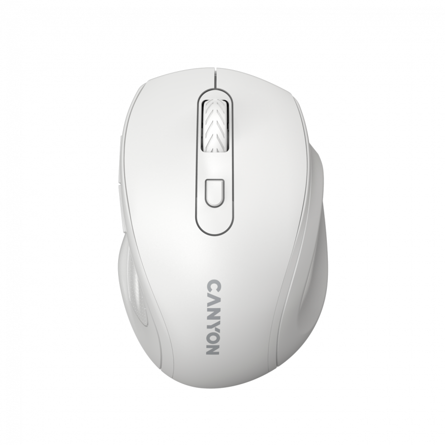 Canyon 6 buttons wireless 2.4Ghz mouse - White