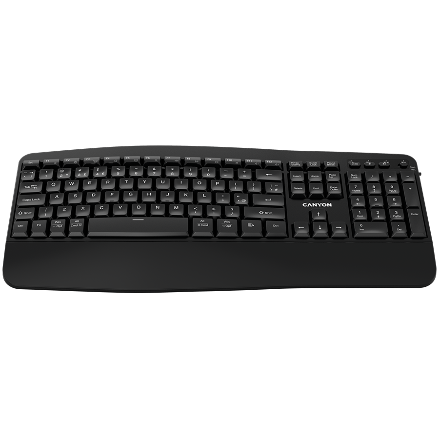 Canyon keyboard HKB-W6 Wireless Black
