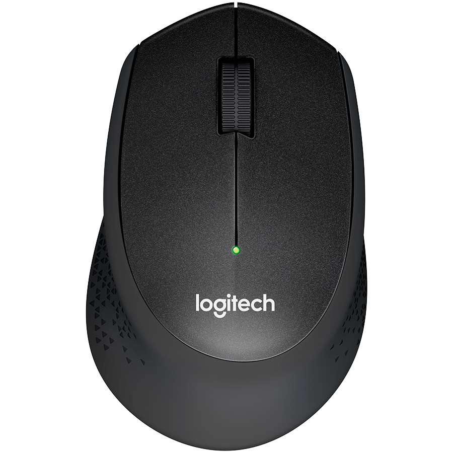 Logitech M330 Wireless Mouse - Silent Plus - Black