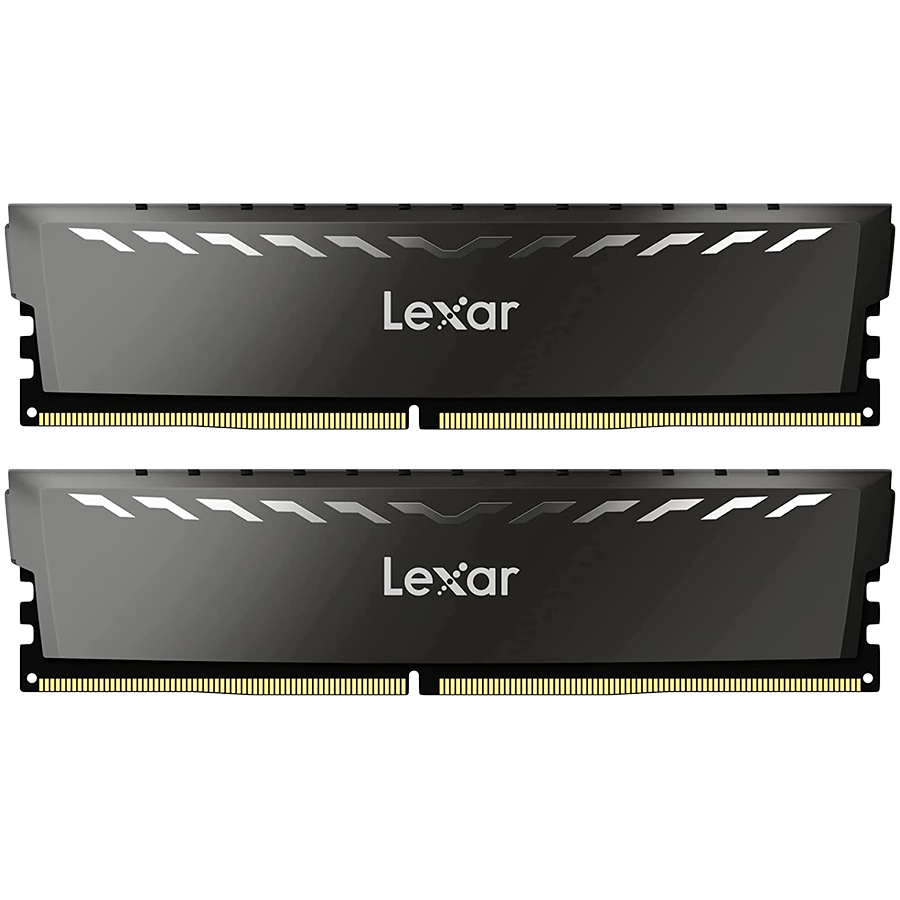 [LD4BU008G-R3200GDXG] Lexar 2x8GB THOR DDR4 3200 UDIMM XMP Memory with heatsink. Dual pack