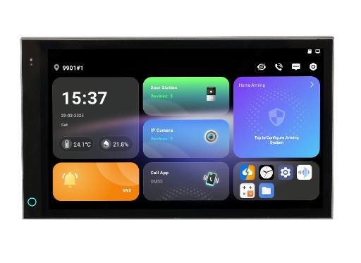 Dahua VD IP Doorphone Monitor Wireless 7'' Android / 4Wire With Temperature-Humidity Sensor SCP3024A-B