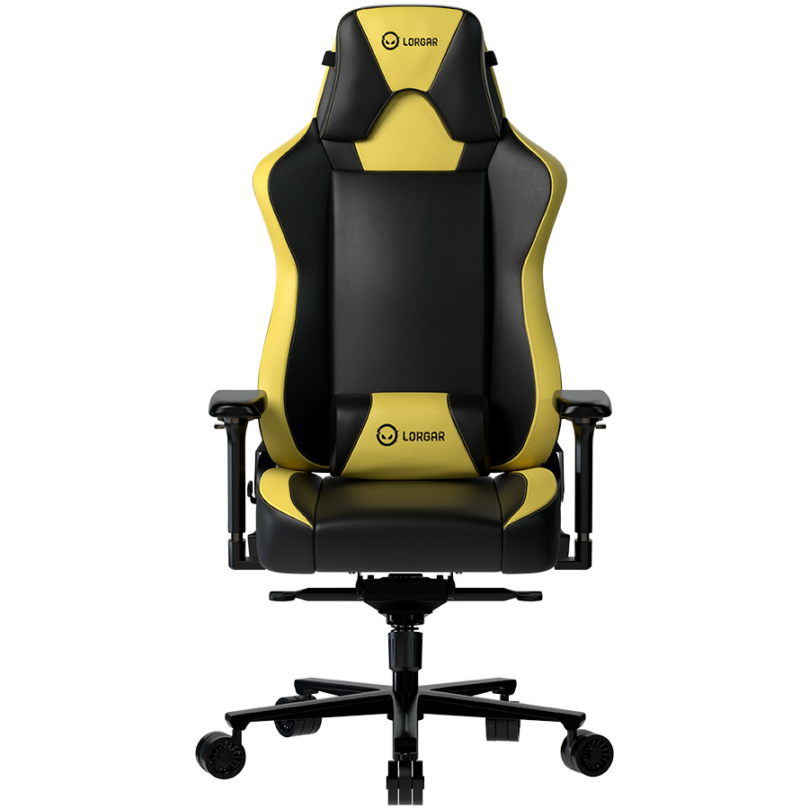 [LRG-CHR311BY] Lorgar Base 311 Gaming Chair Black/Yellow