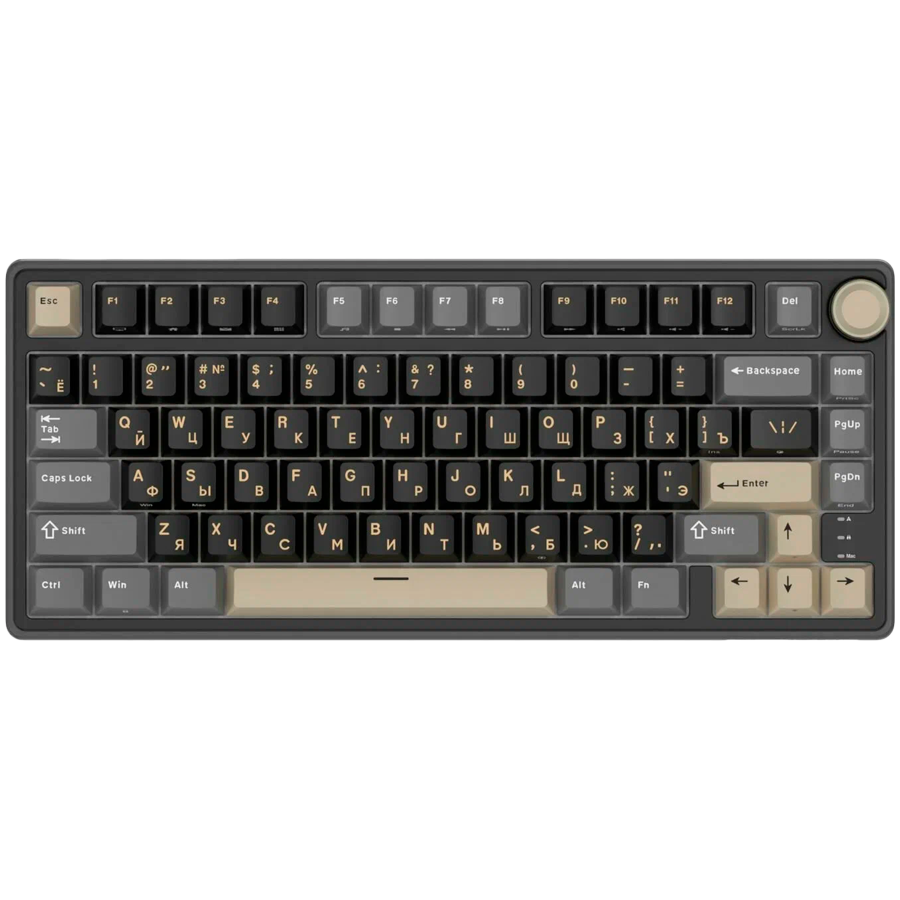 Royal Kludge R75 Phantom Gaming Keyboard K Silver Switch