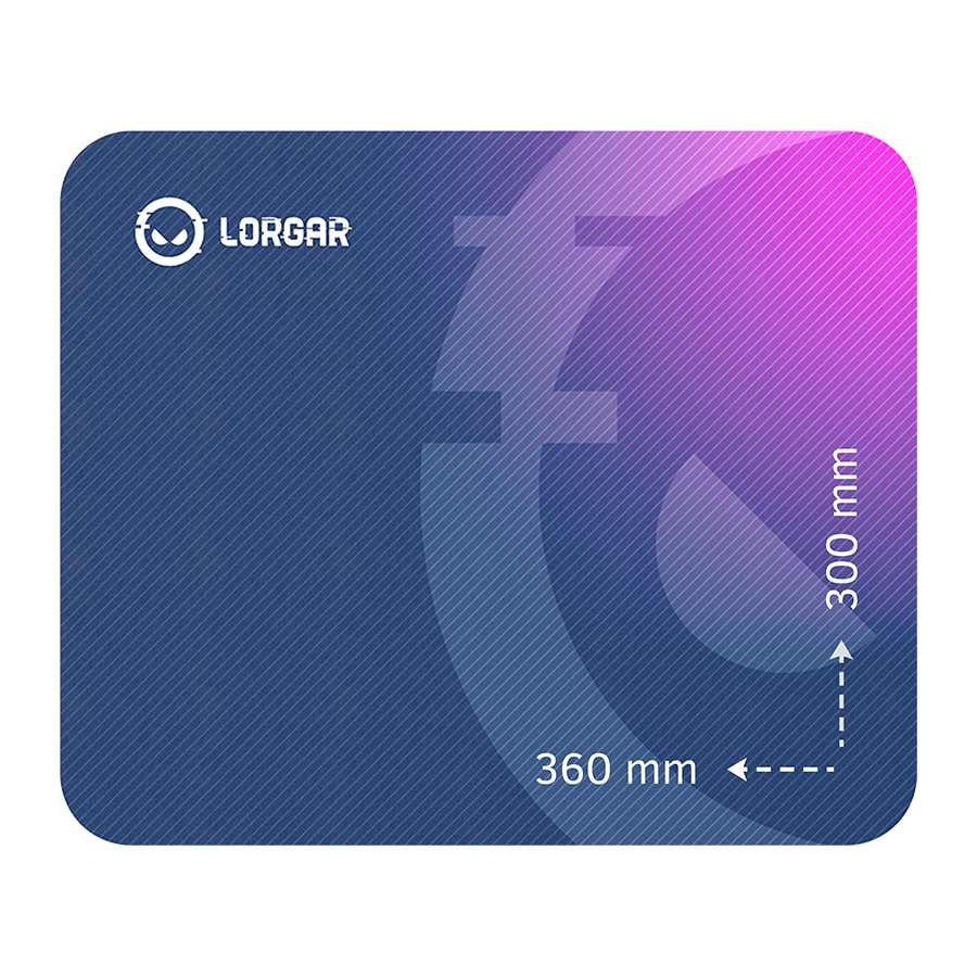 Lorgar Main 133 Gaming Mouse Pad Purple