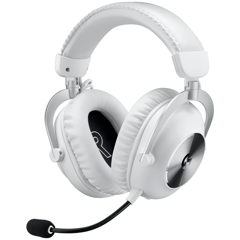 [981-001269] Logitech G Pro X2 Lightspeed Wireless Gaming Headset - Blue Mic - White