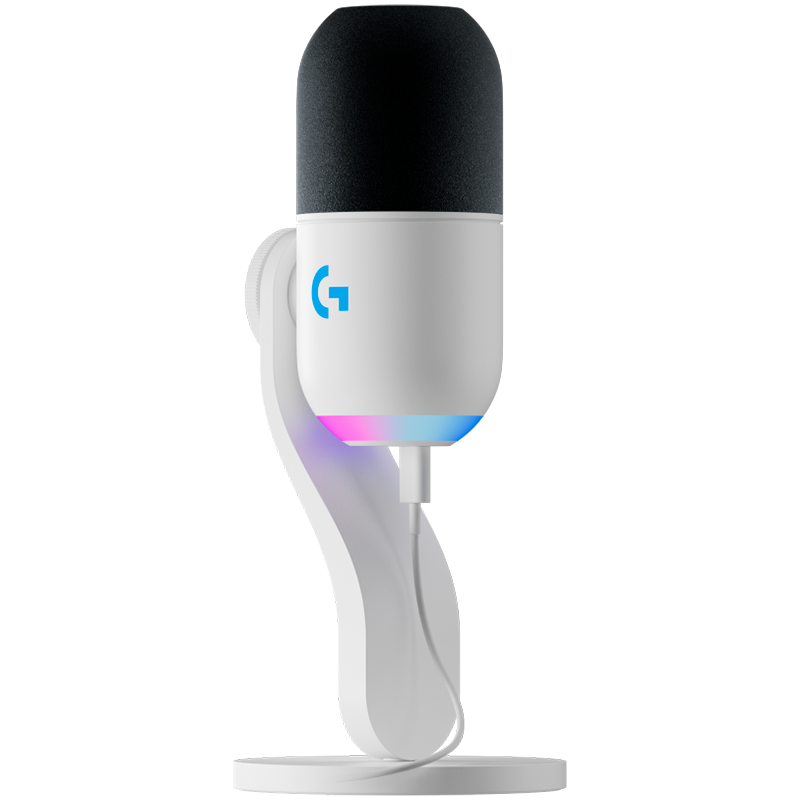 [988-000576] LOGITECH G Yeti GX RGB Gaming Microphone - LIGHTSYNC - OFF WHITE - USB
