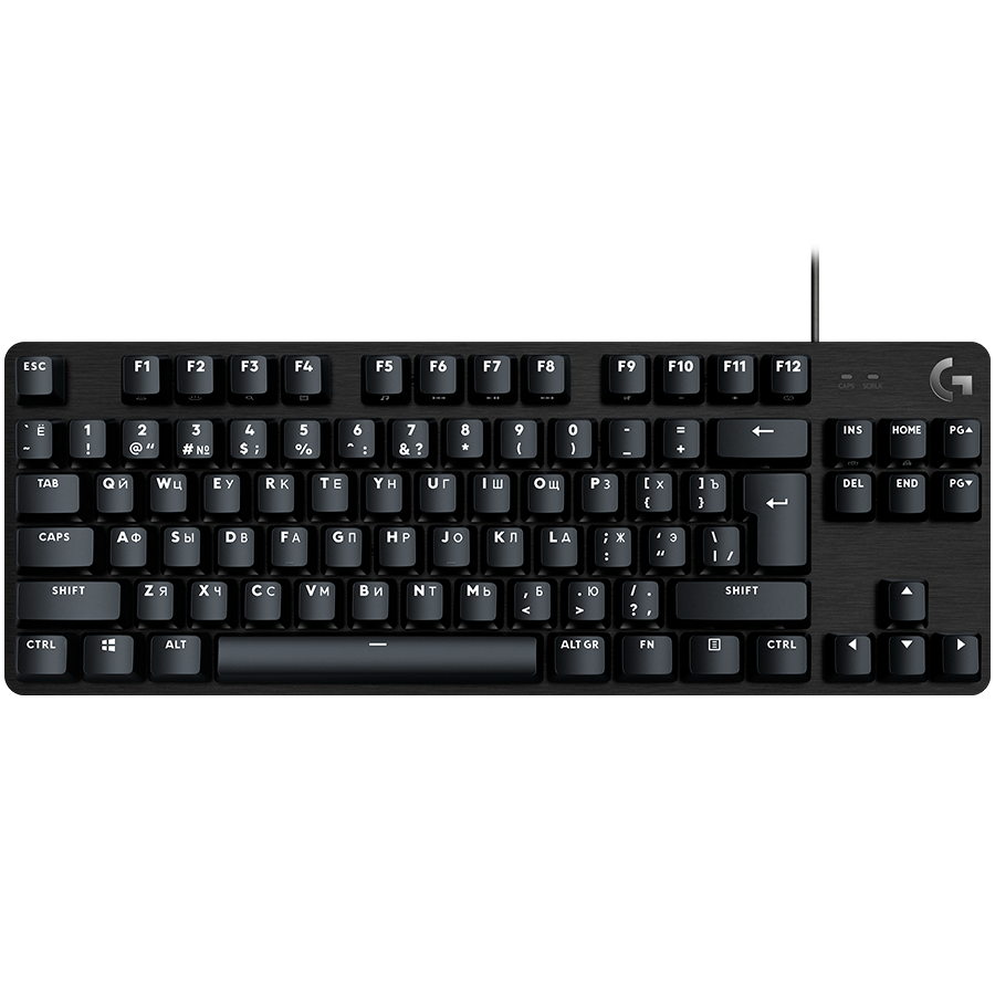 Logitech G413 TKL SE Corded Mechaniucal Gaming Keyboard Tactile Switch Black