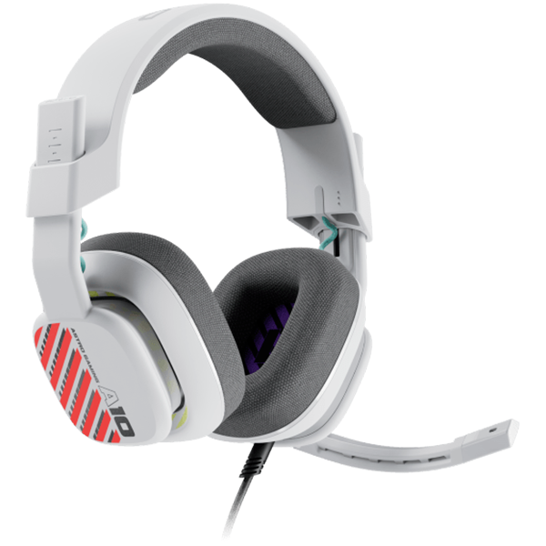 [939-002064] LOGITECH ASTRO A10 Wired Gaming Headsets - STAR KILLER BASE - WHITE - 3.5 MM